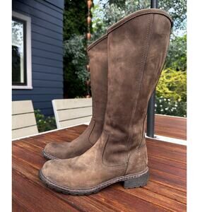 Timberland Tall Suede Stoddard Riding Boot Western Women's 7.5. Retailed $220